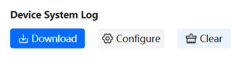 Download system log