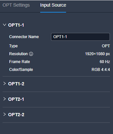 OPT source info