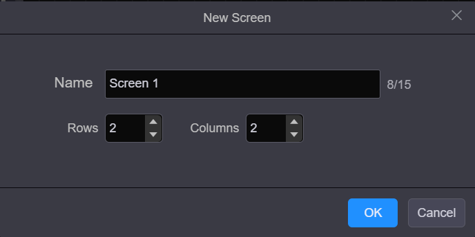 Create screen