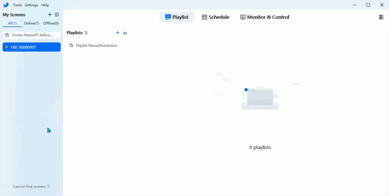 Search Screens