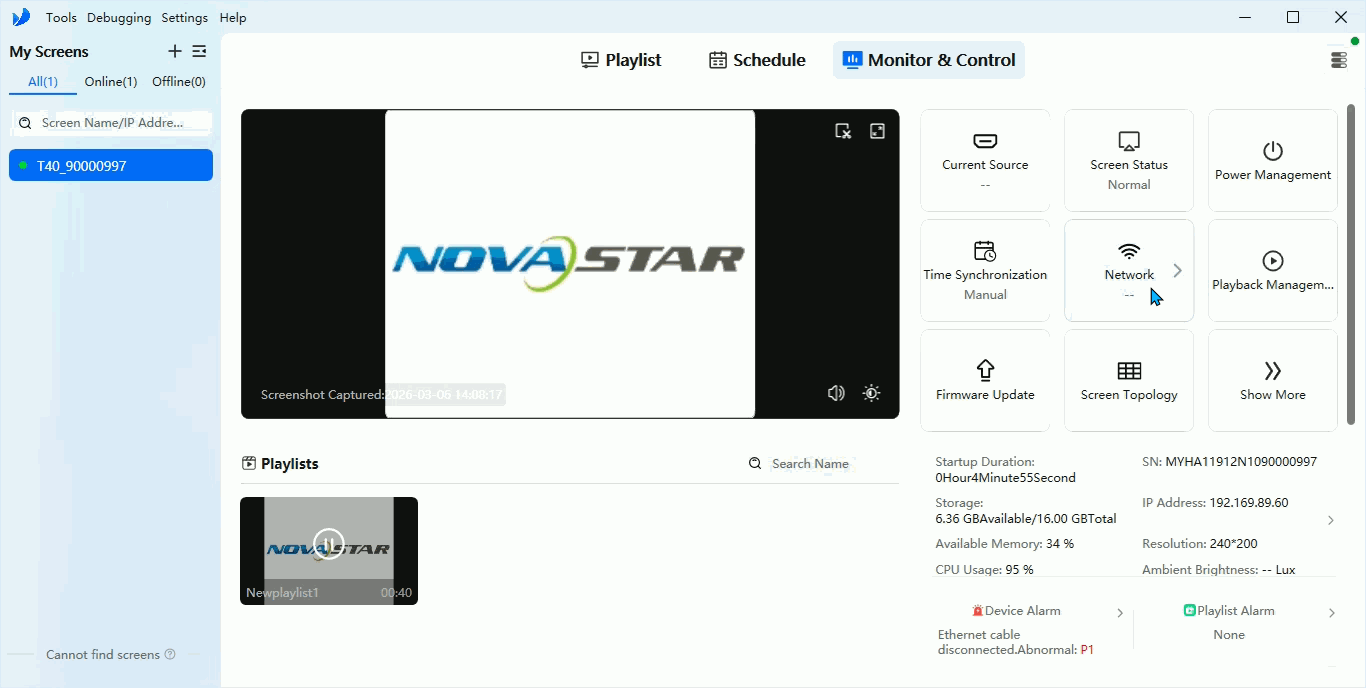 Network Settings