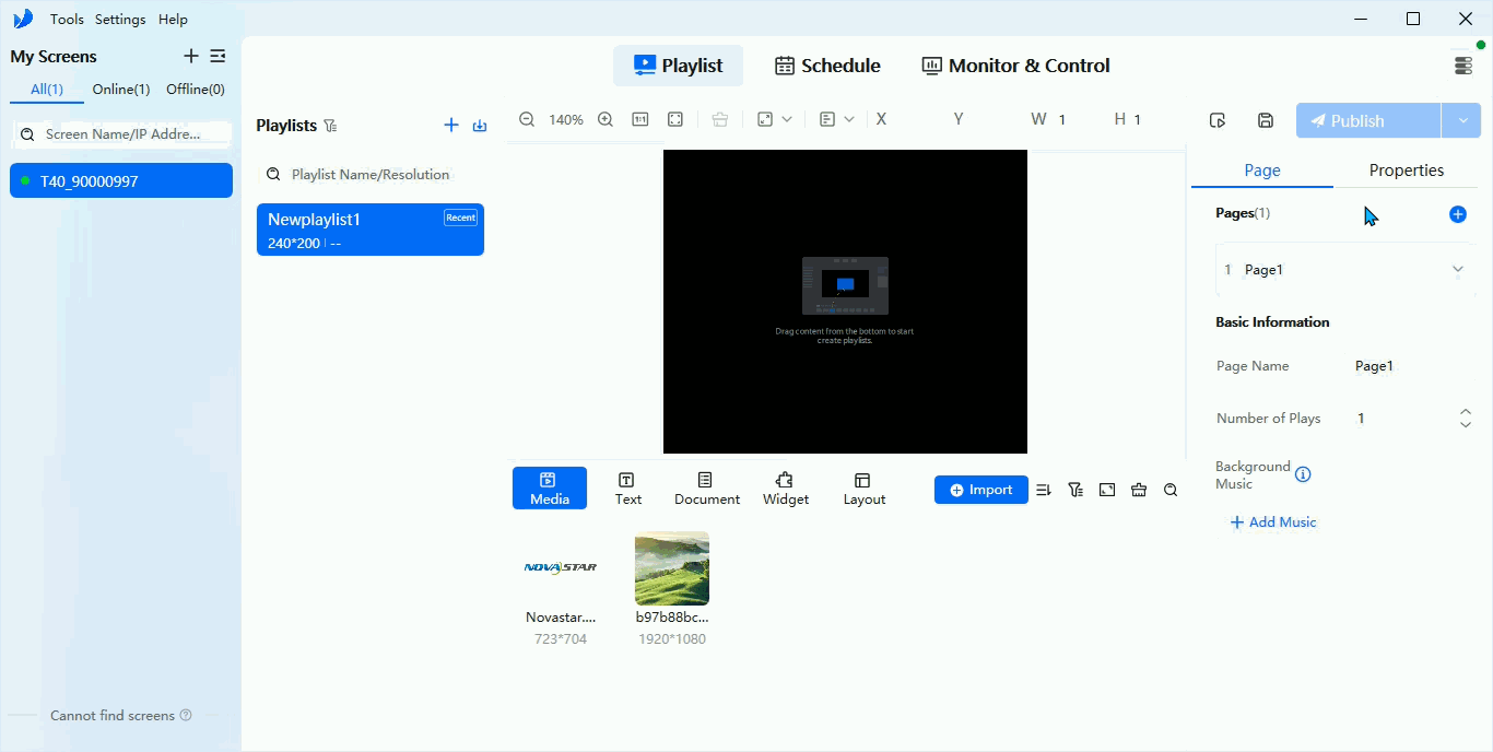 Add Playlist Pages
